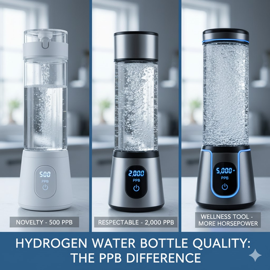 Why Hydrogen Concentration (ppb) Matters More Than Anything Else