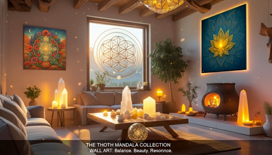 The Energetic Impact of Mandalas in a Modern Living Space
