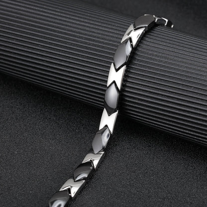 Ceramic and Stainless Steel Energy 4-in-1. Black & Silver Color. Model CEB006S