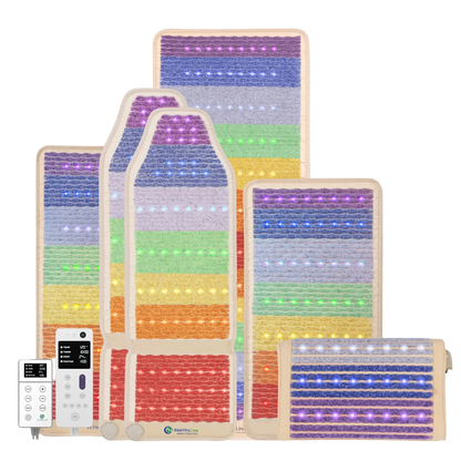 Rainbow Chakra Series | PEMF Far Infrared Heating Mats